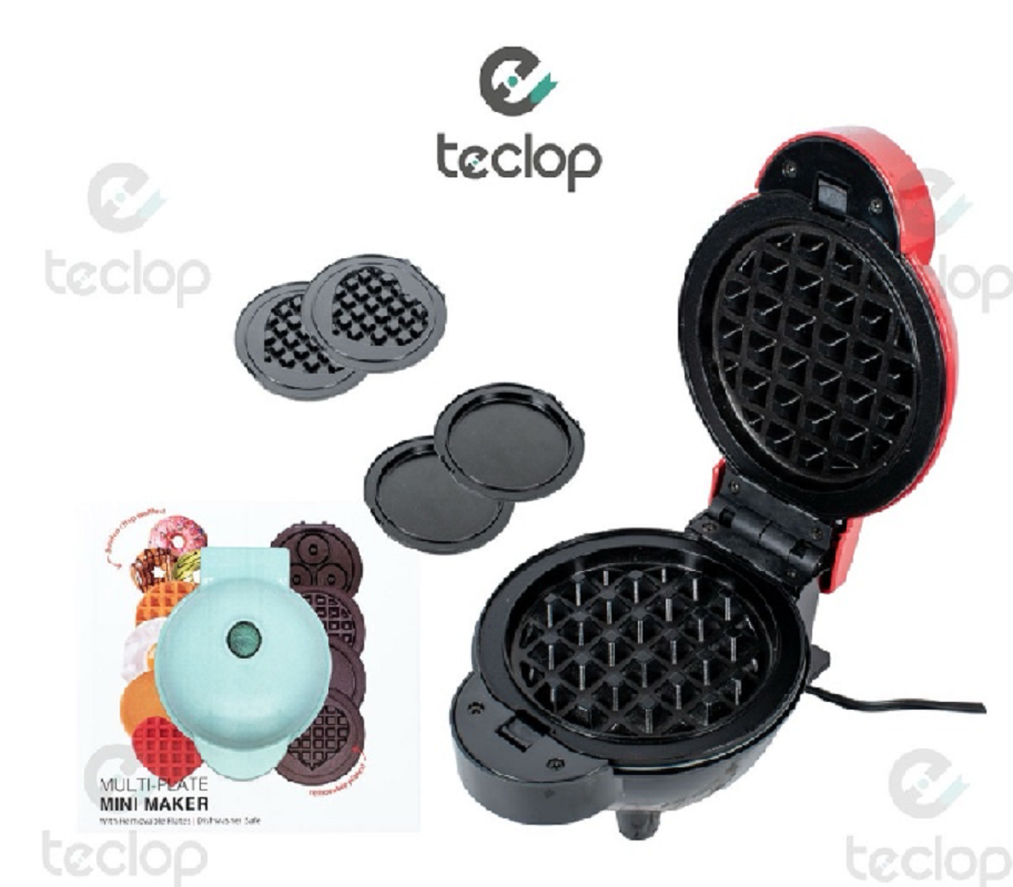 Miniatura 7 de Waflera con moldes intercambiables 3 en